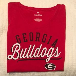 Fanatics UGA V Neck